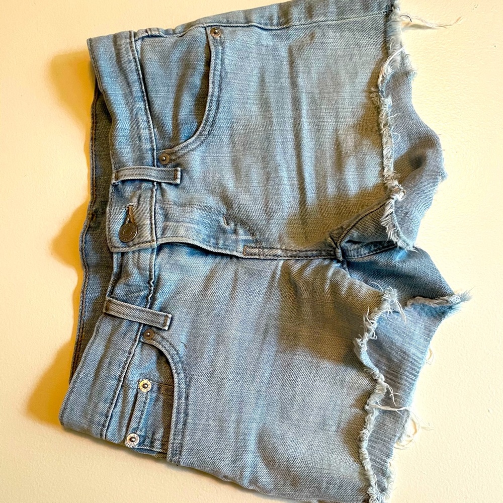 Blue Jean Shorts